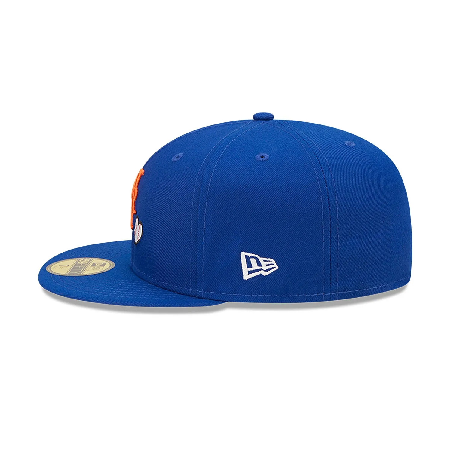 [60243672] New York Mets 86 WS Team Heart Blue 59FIFTY Mens Fitted Hat