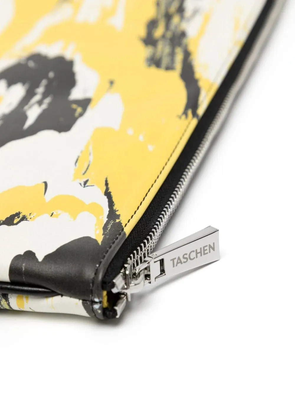 Abstract-Print Clutch Bag