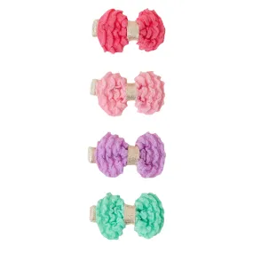 Accessorize London Girl's 4 X Bow Clips