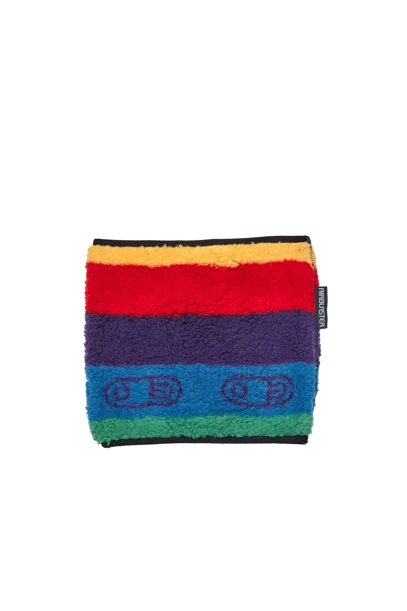 Airblaster Chonky Fleece Gaiter - Rainbow Stripe