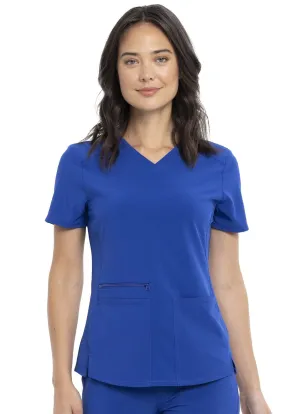 Allura V-Neck Shirttail Scrub Top CKA685