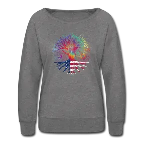 American Tie Dye- Sweatshirt