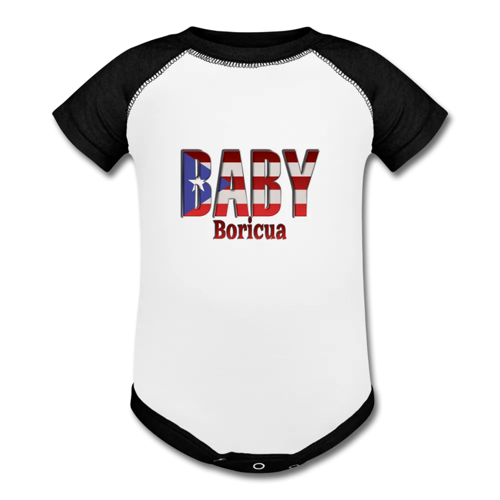 Baby Bori Baseball Baby Bodysuit