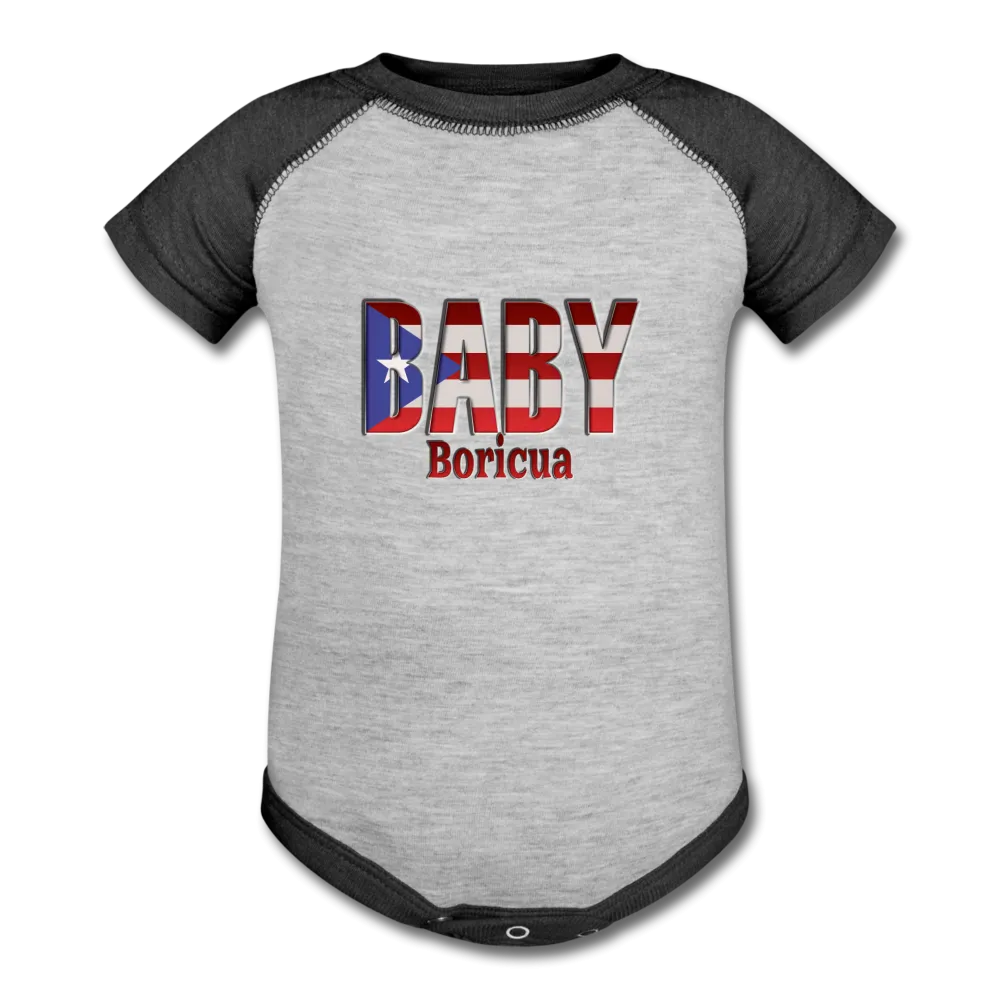 Baby Bori Baseball Baby Bodysuit