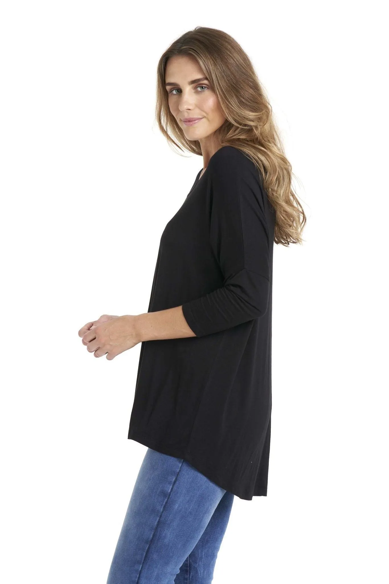 Betty Basics Milan Top in Black