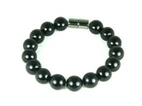 Black Tourmaline Bracelet 8/10/12mm Bead Diameter Gemstones - Protection Bracelet - Emf Protection - Tourmaline Jewelry - Empath Protection