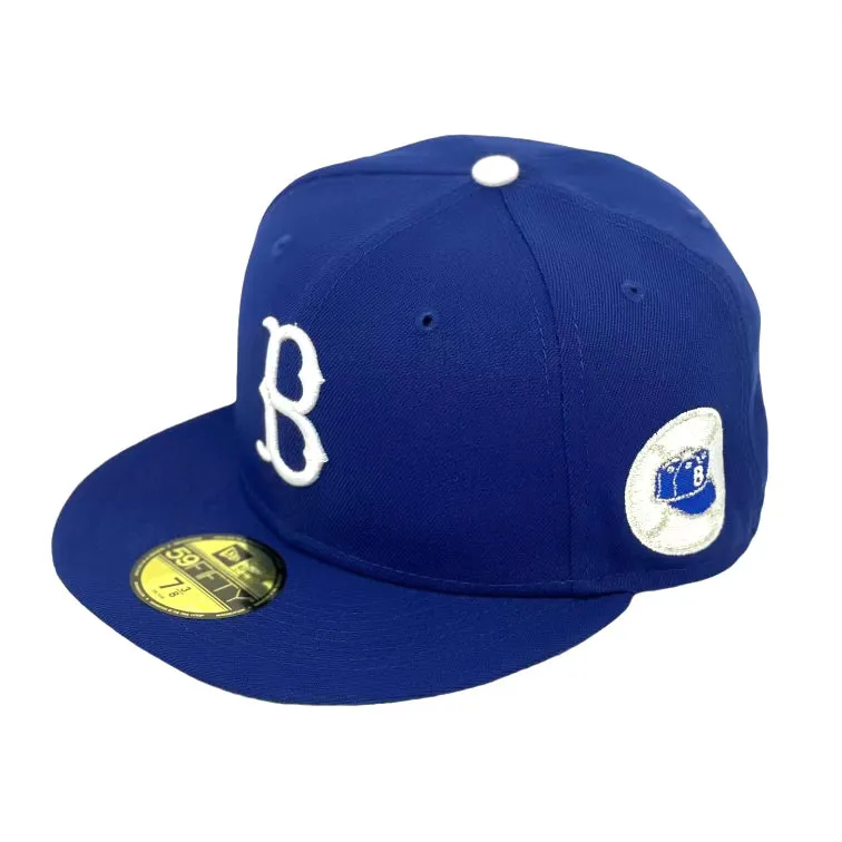 BROOKLYN DODGERS "1955 WORLD SERIES" NEW ERA 59FIFTY FITTED (GREEN UNDER VISOR)