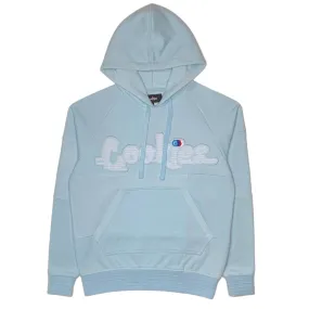 Cookies Back To Back French Terry Pullover Hoodie (Powder Blue) 1565H6801