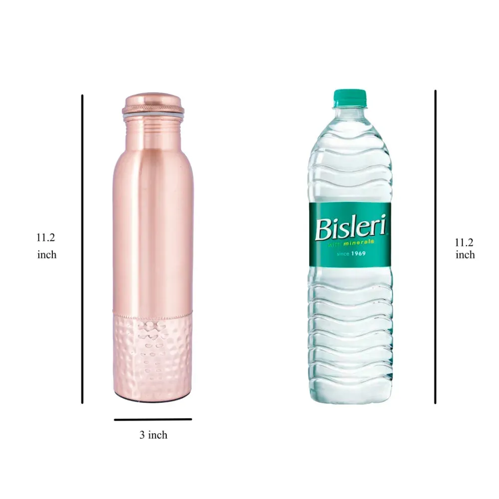 Copper Metal Decorative Water Bottle