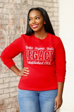 Delta Legacy Chenille Sweatshirt