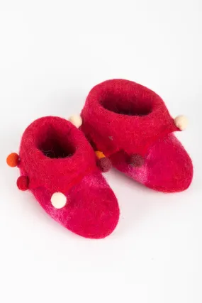 Felt Baby Booties