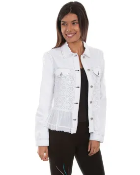 Georgette Ruffle Jacket