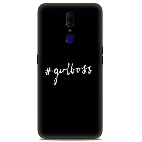 #GirlBoss Case for Oppo F11  (Design No. 266)