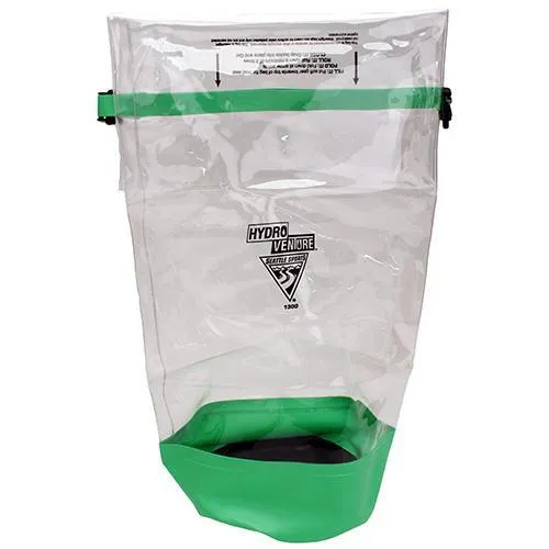 Glacier Clear Dry Bag, Clear-Lime - Medium