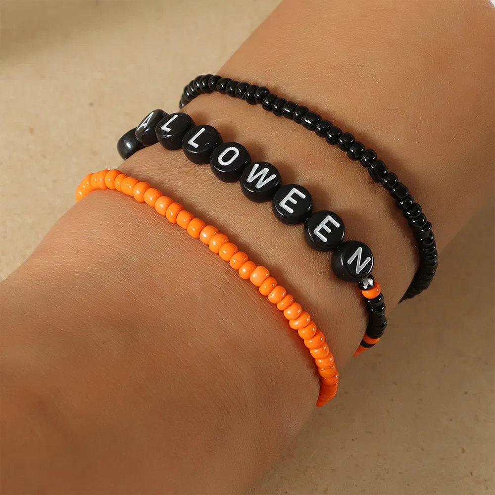 Halloween Alphabet Bracelet, Premier Design, Hot Selling LJH36