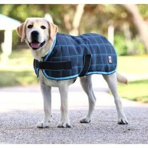 Happy Hound 1200D Dog Coat Red & Black Check