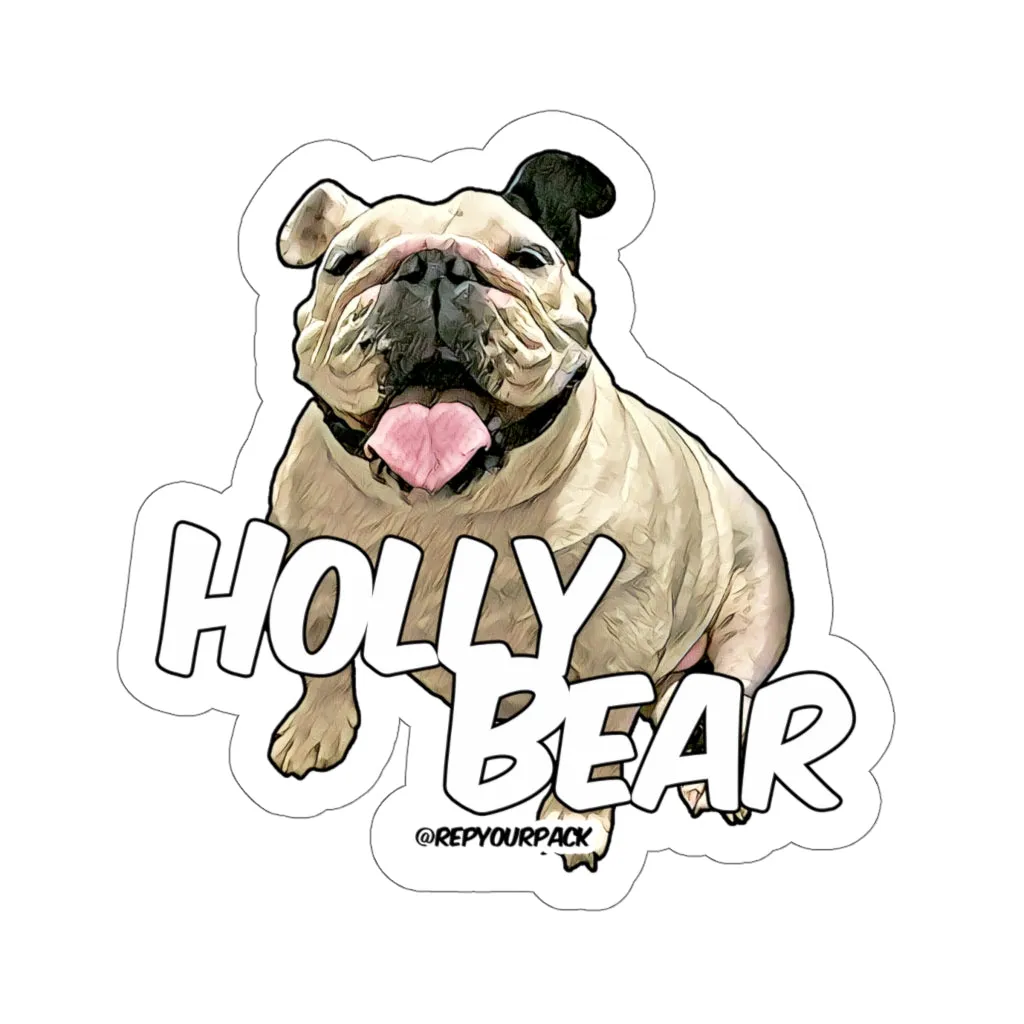 Holly Bear Stickers