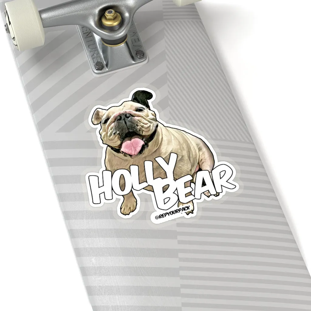 Holly Bear Stickers