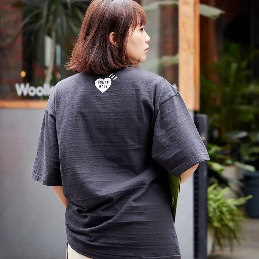 Human Made Bear Heart Tee Black