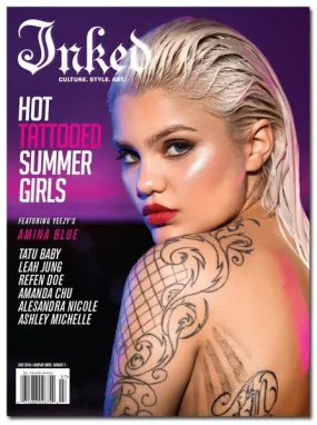 Inked Magazine: The Summer Issue Featuring Amina Blue - July 2016