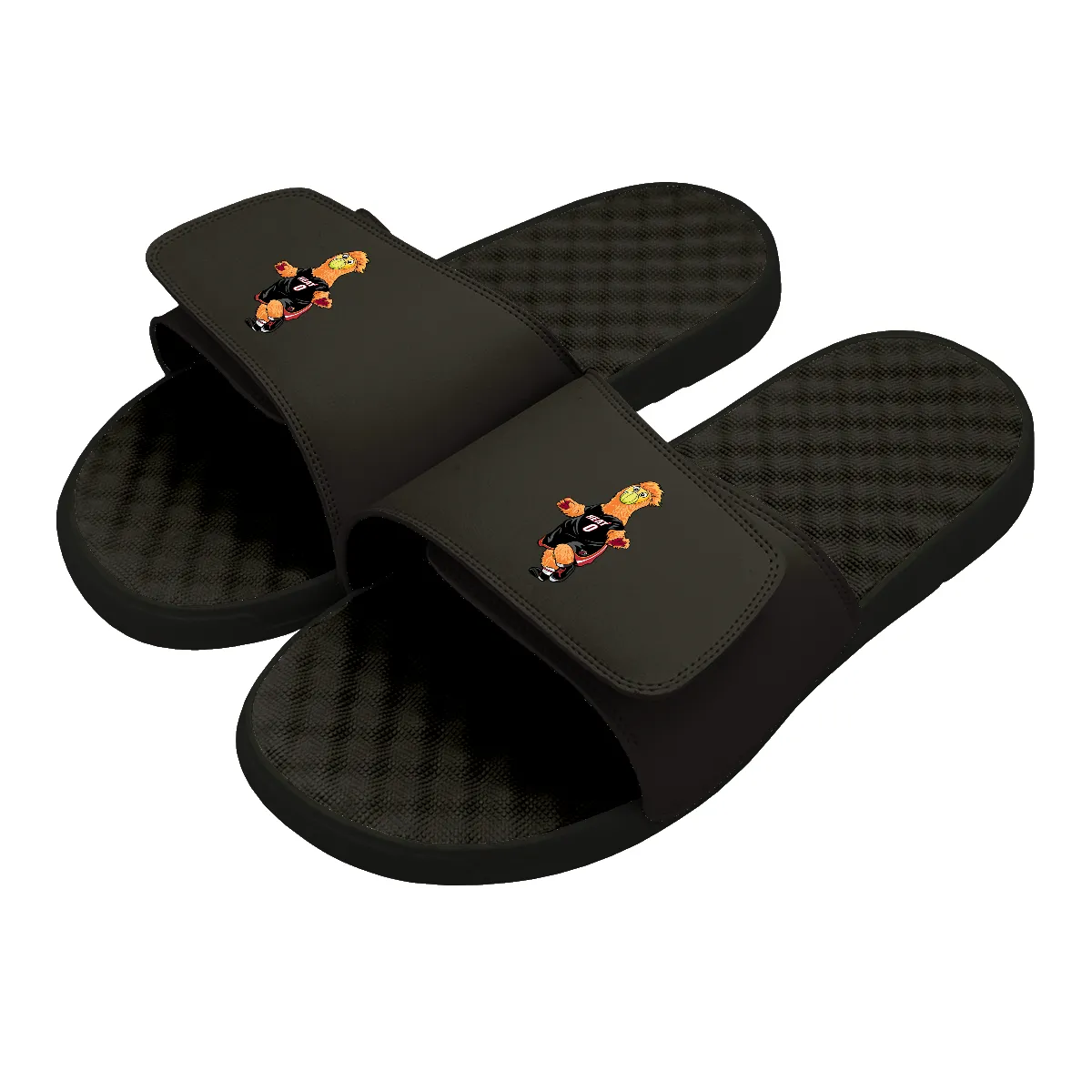 Islide Miami HEAT Burnie Black Sandals