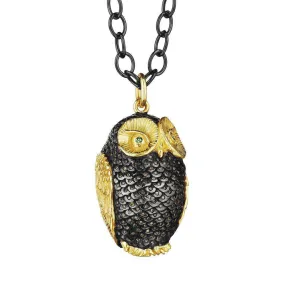 Jardin Owl Necklace