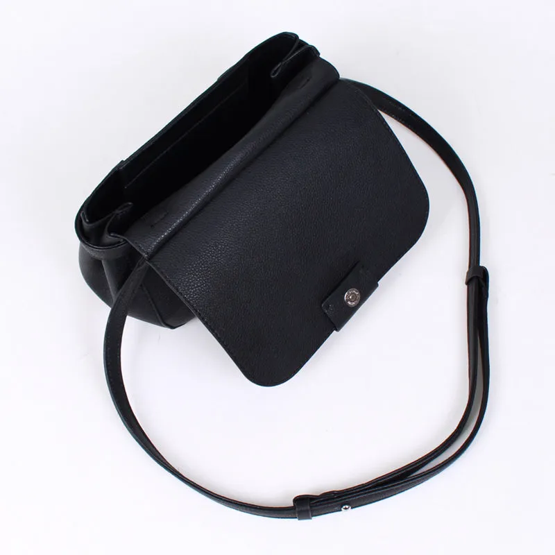 lisa black cross shoulder bag