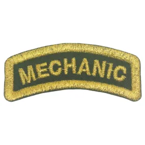 MECHANIC TAB - BLACK METALLIC GOLD