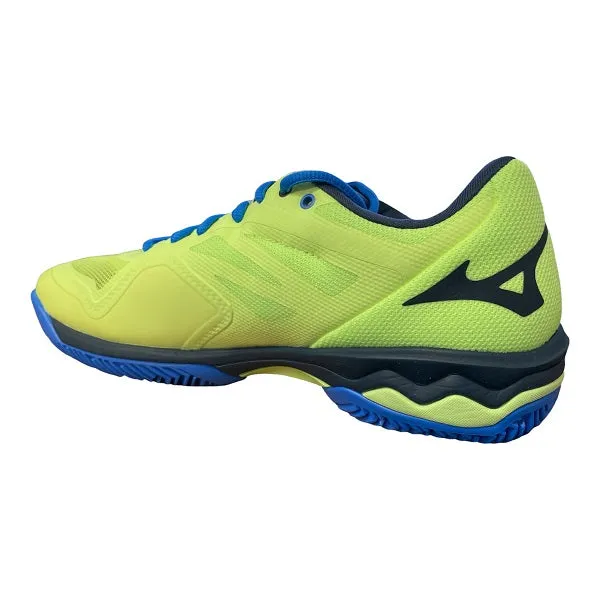 Mizuno men's padel shoe Wave Exceed Light 61GB222245 lemon yellow-blue 