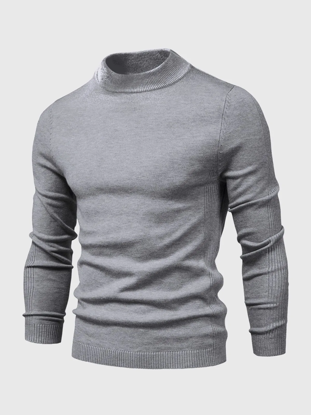 Mockneck Washable Sweater