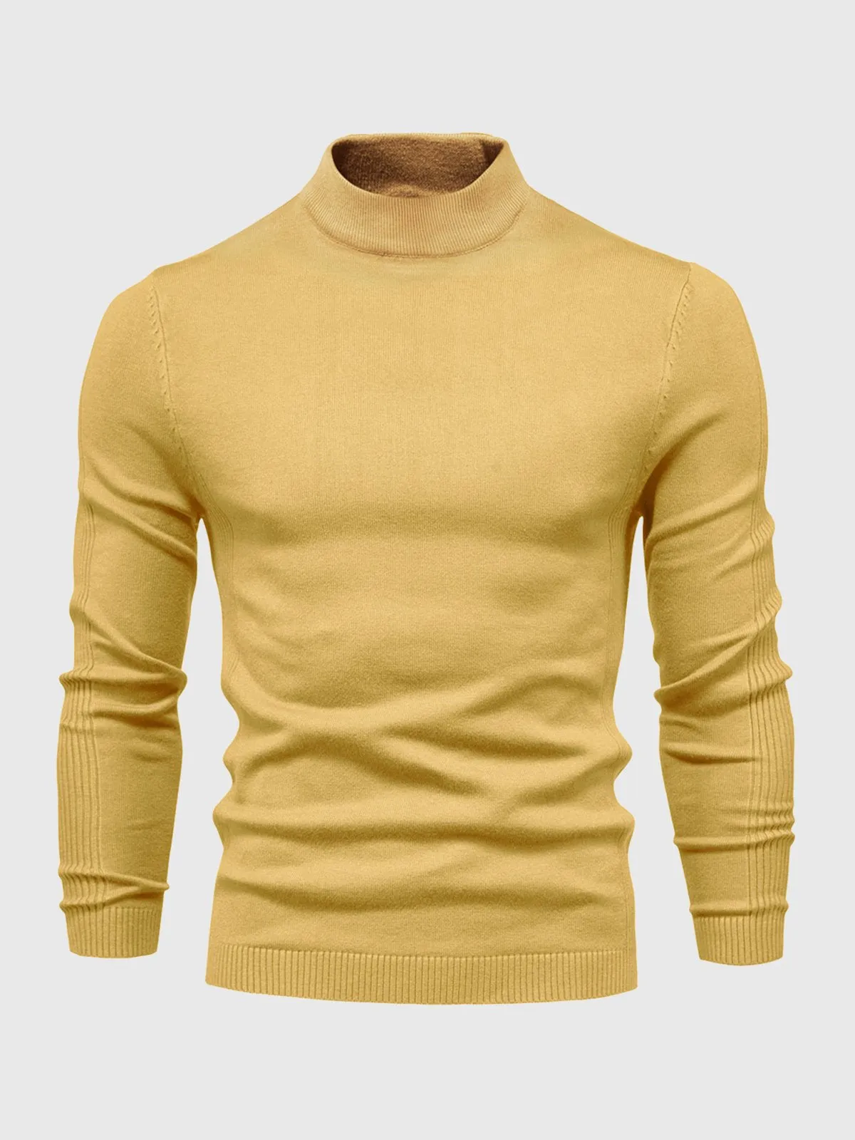 Mockneck Washable Sweater