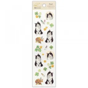 NB Washi Paper Norwegian Forest Cat Paul Stickers