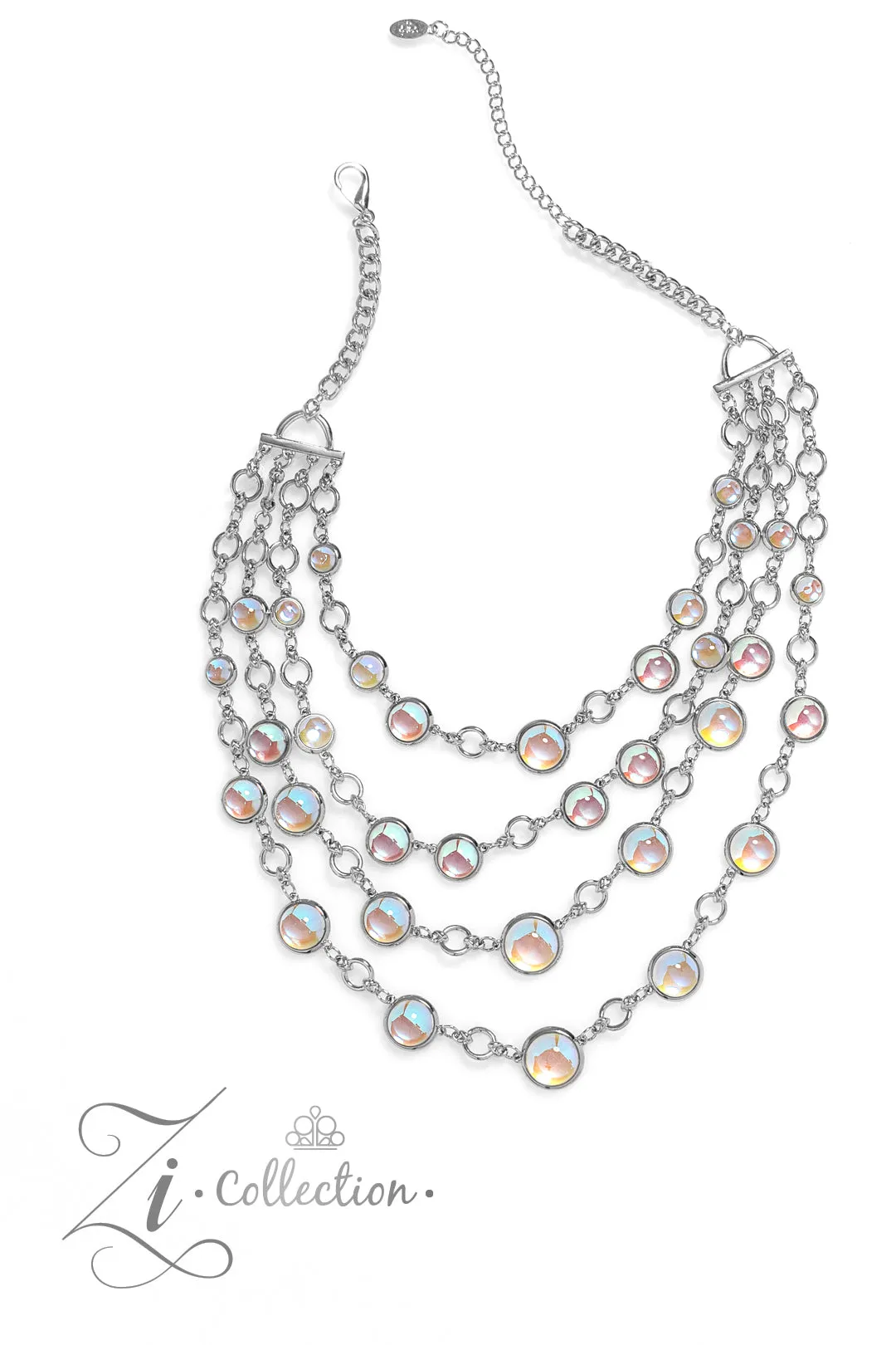 Paparazzi Hypnotic Multi 2023 Zi Collection Necklace & Earring Set