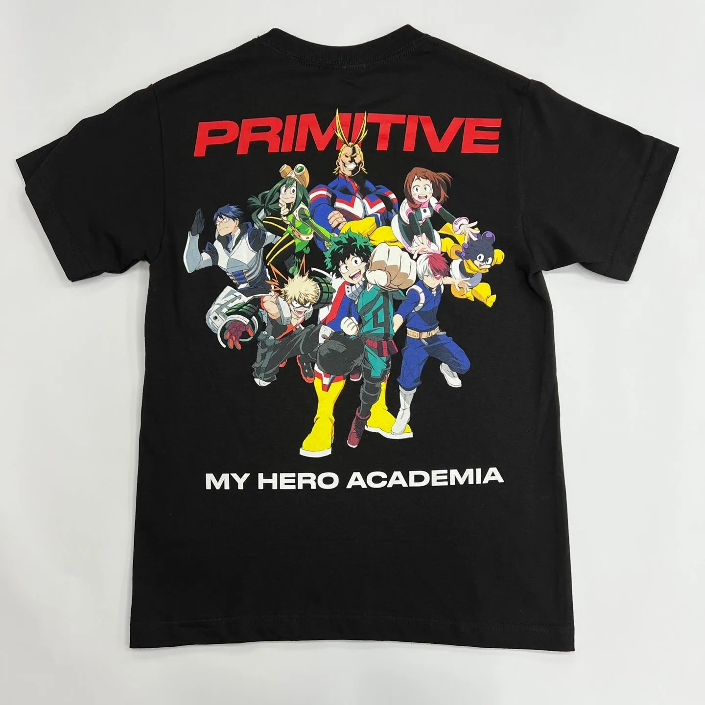 PRIMITIVE X My Hero Academia Short Sleeve T-Shirt - BLACK