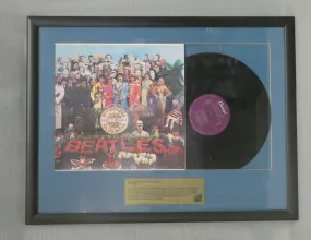 Sgt. Pepper's Lonely Hearts Club Band Framed Album