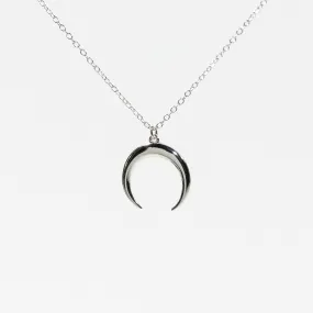 Silver Moon Necklace