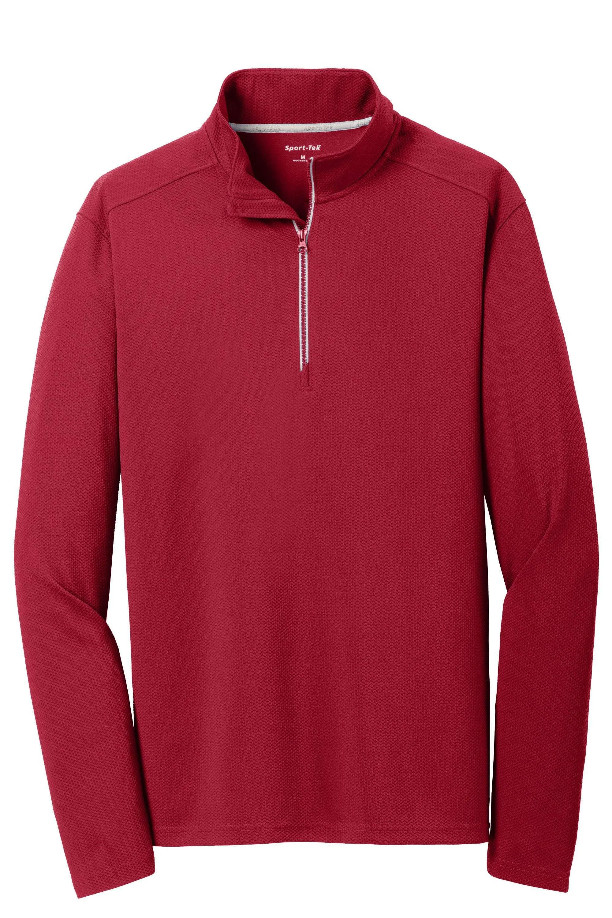 ST860 | Sport-Tek® Unisex Sport-Wick® Textured 1/4-Zip Pullover