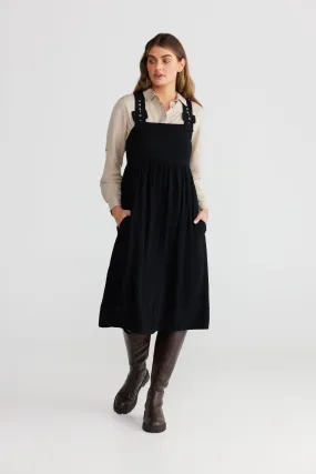 Sutton Pinafore (Black)