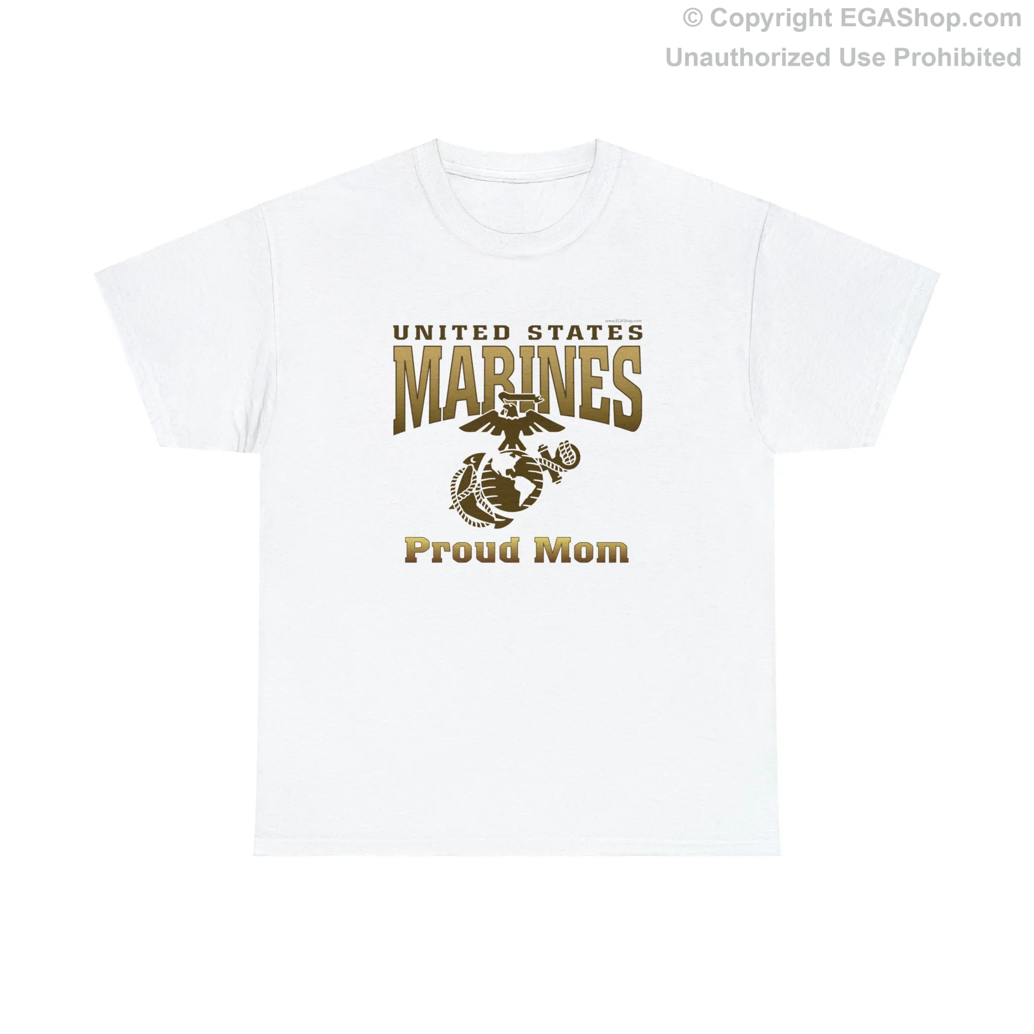 T-Shirt: United States Marines Proud Mom