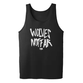 The Walking Dead Wolves Not Far Adult Tank Top