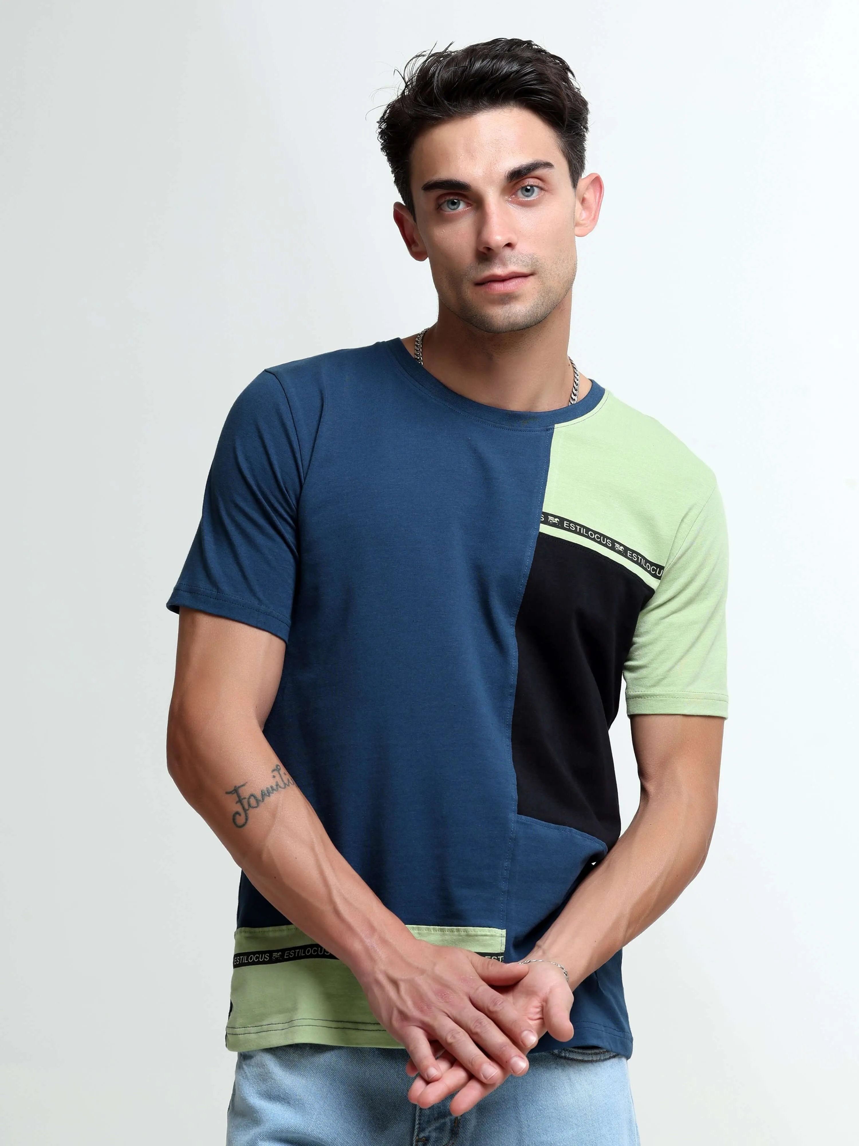 Thrive cardamom green light weight tshirt