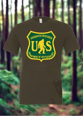 US Department of Cryptozoology Unisex t-shirt | Tee See Tee Exclusive