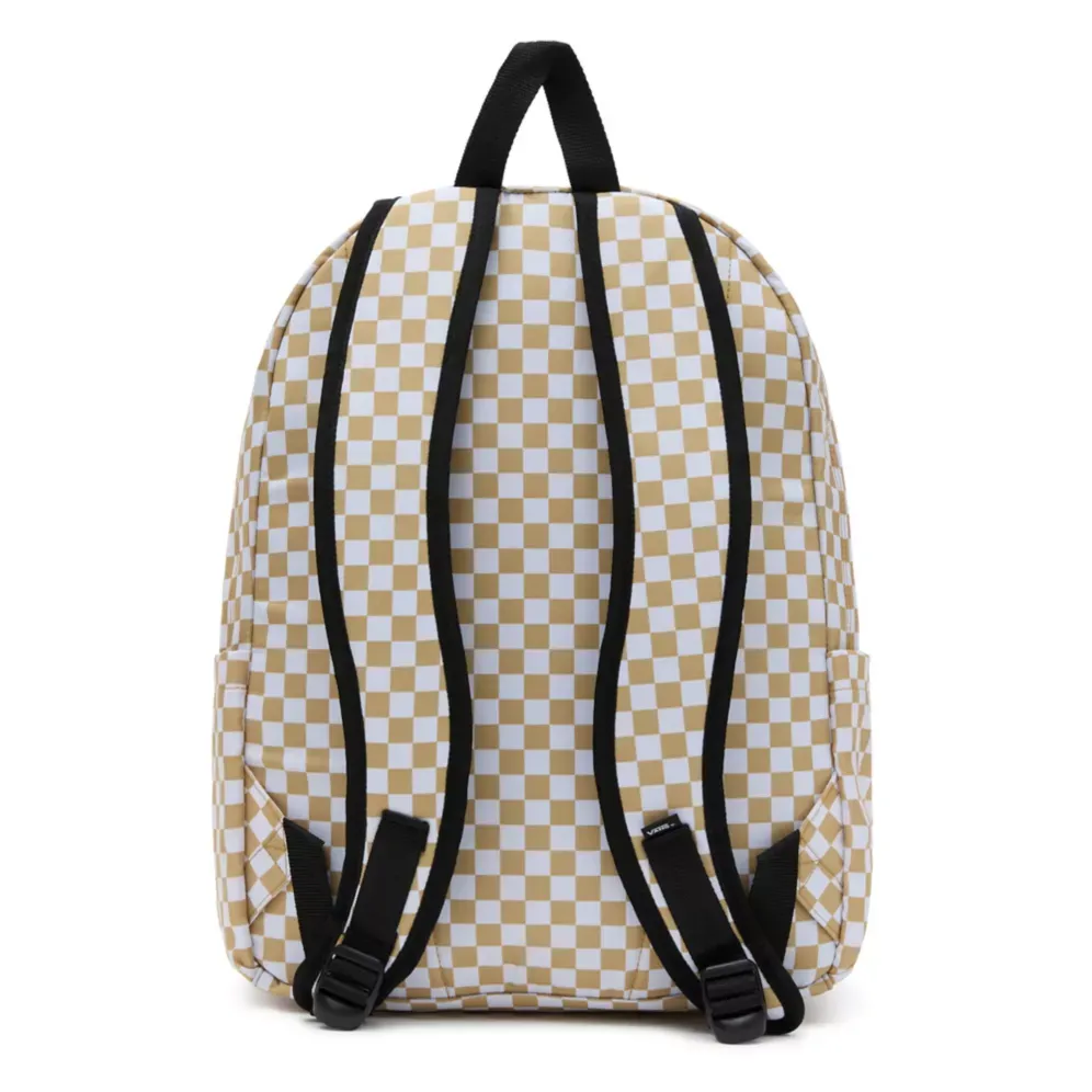 VANS Old Skool Check Backpack - Yellow