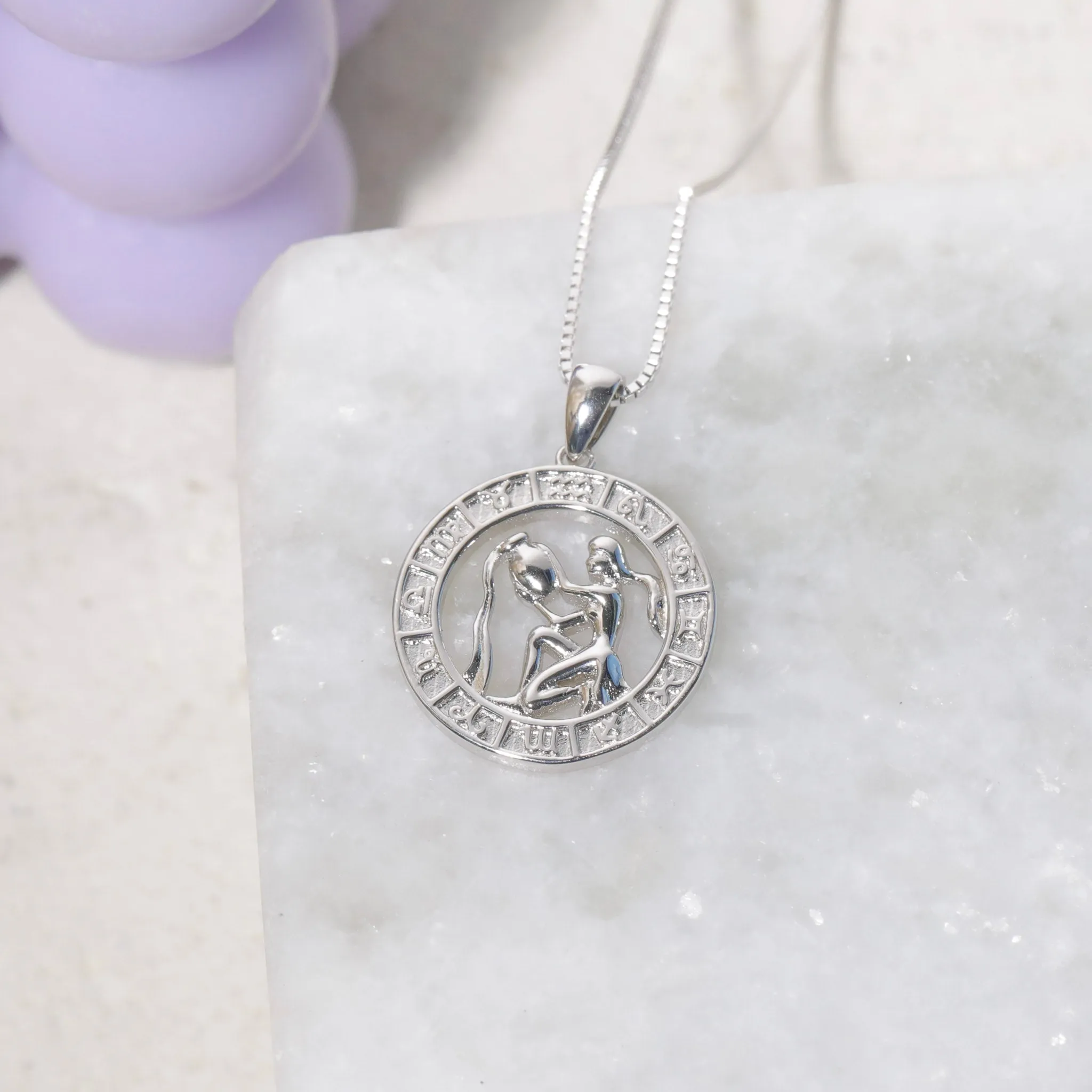 Zodiac Coin Necklace