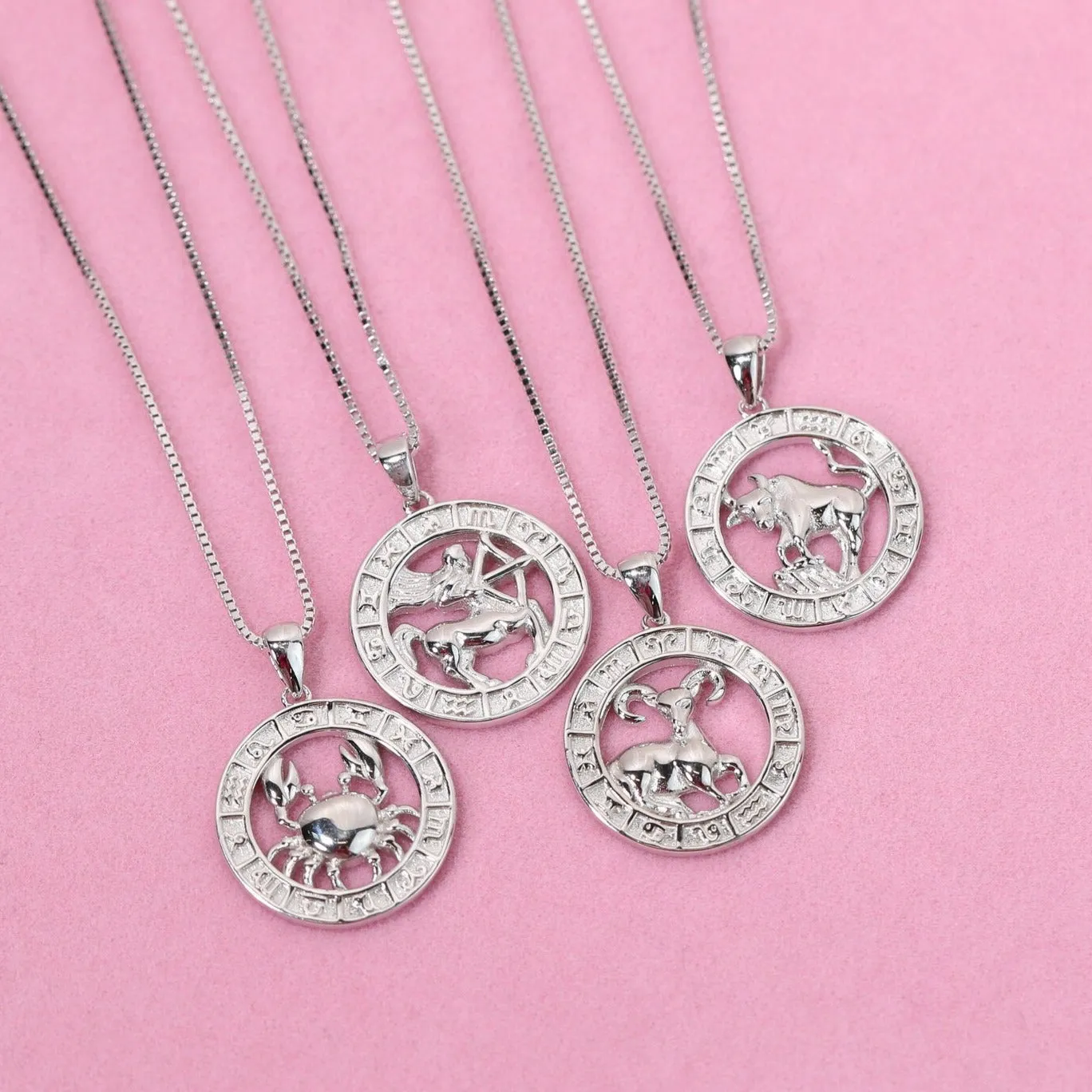 Zodiac Coin Necklace