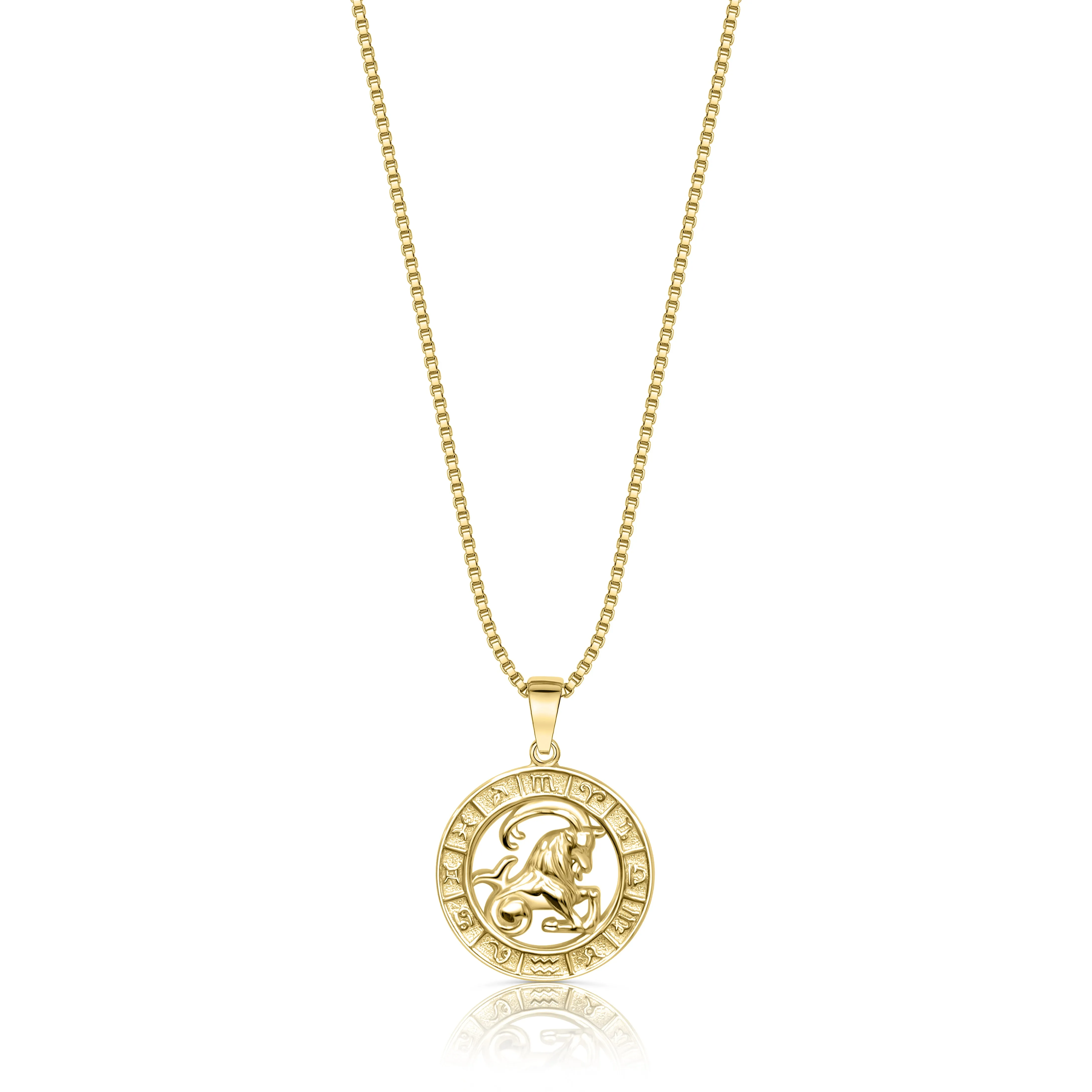 Zodiac Coin Necklace