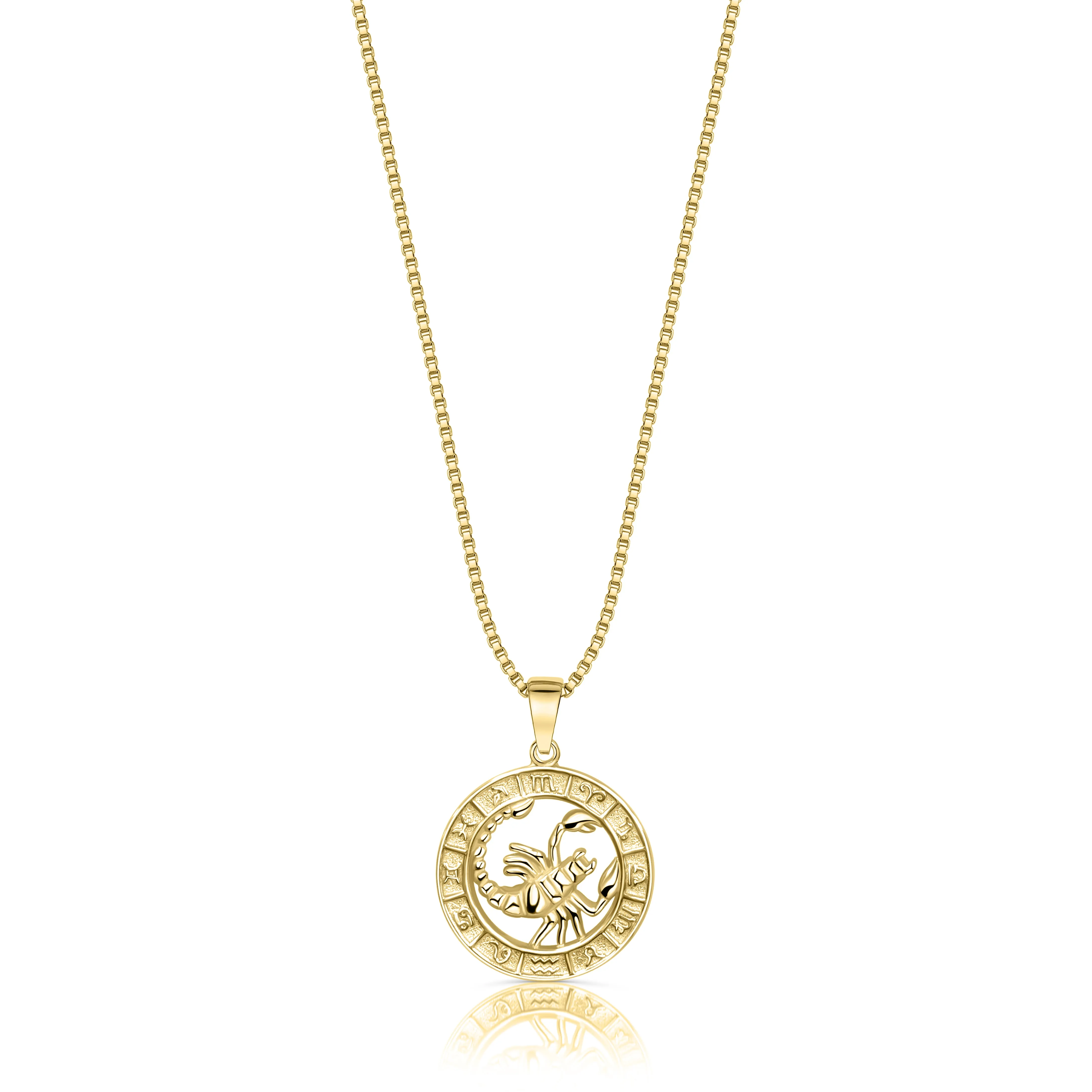 Zodiac Coin Necklace