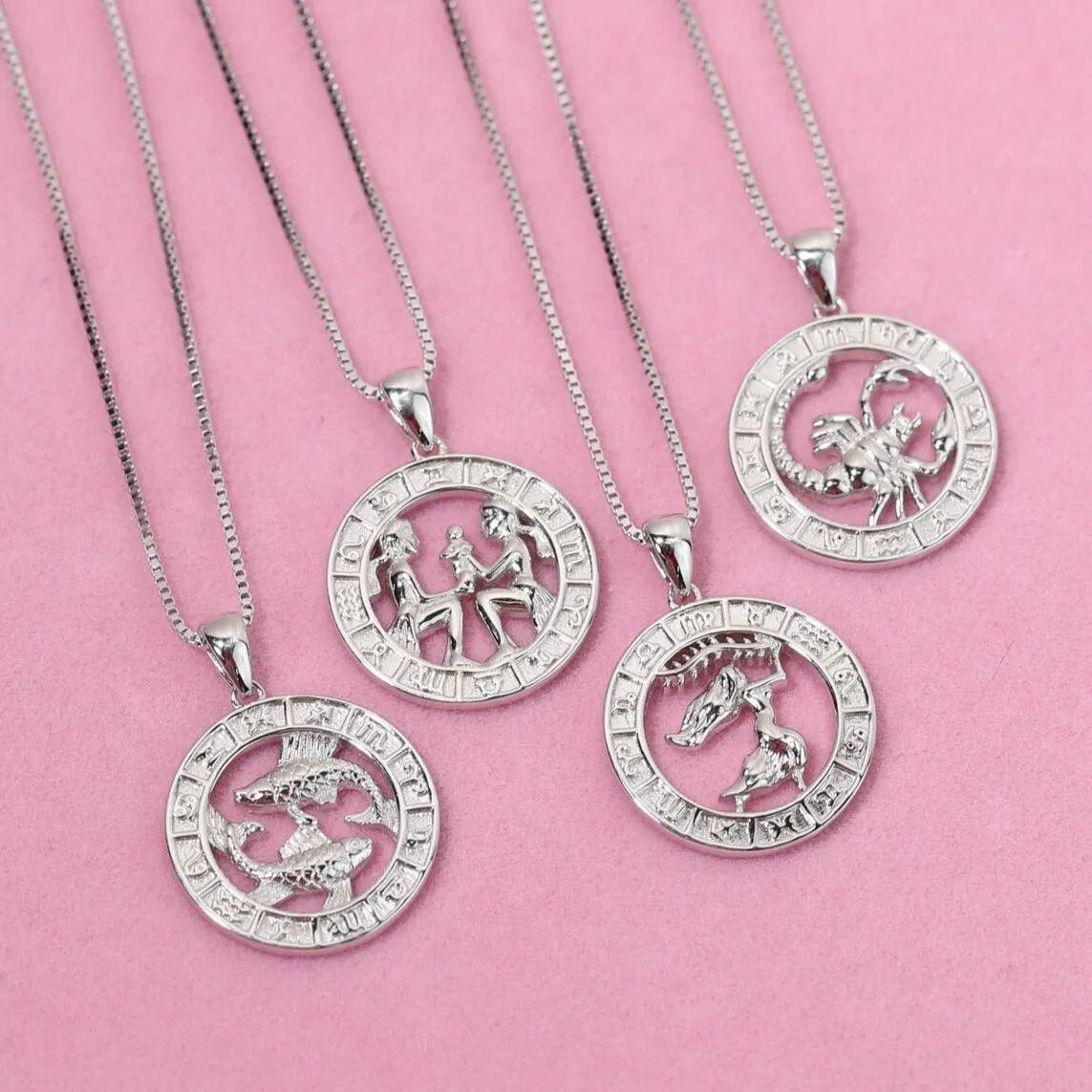 Zodiac Coin Necklace