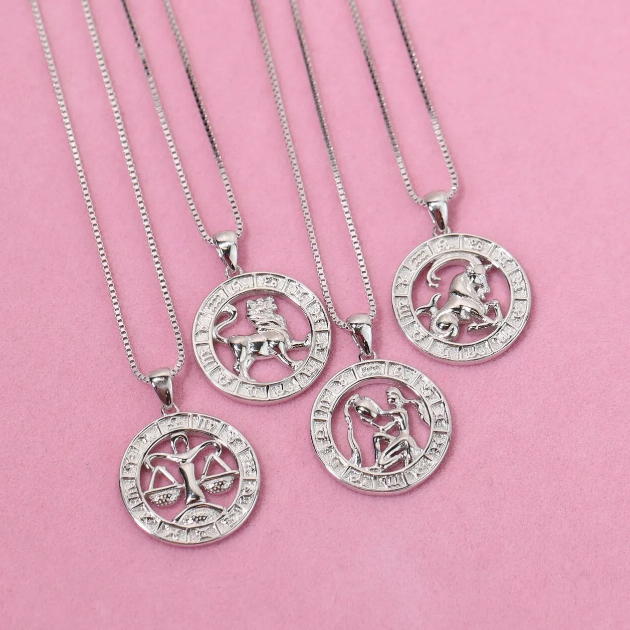 Zodiac Coin Necklace