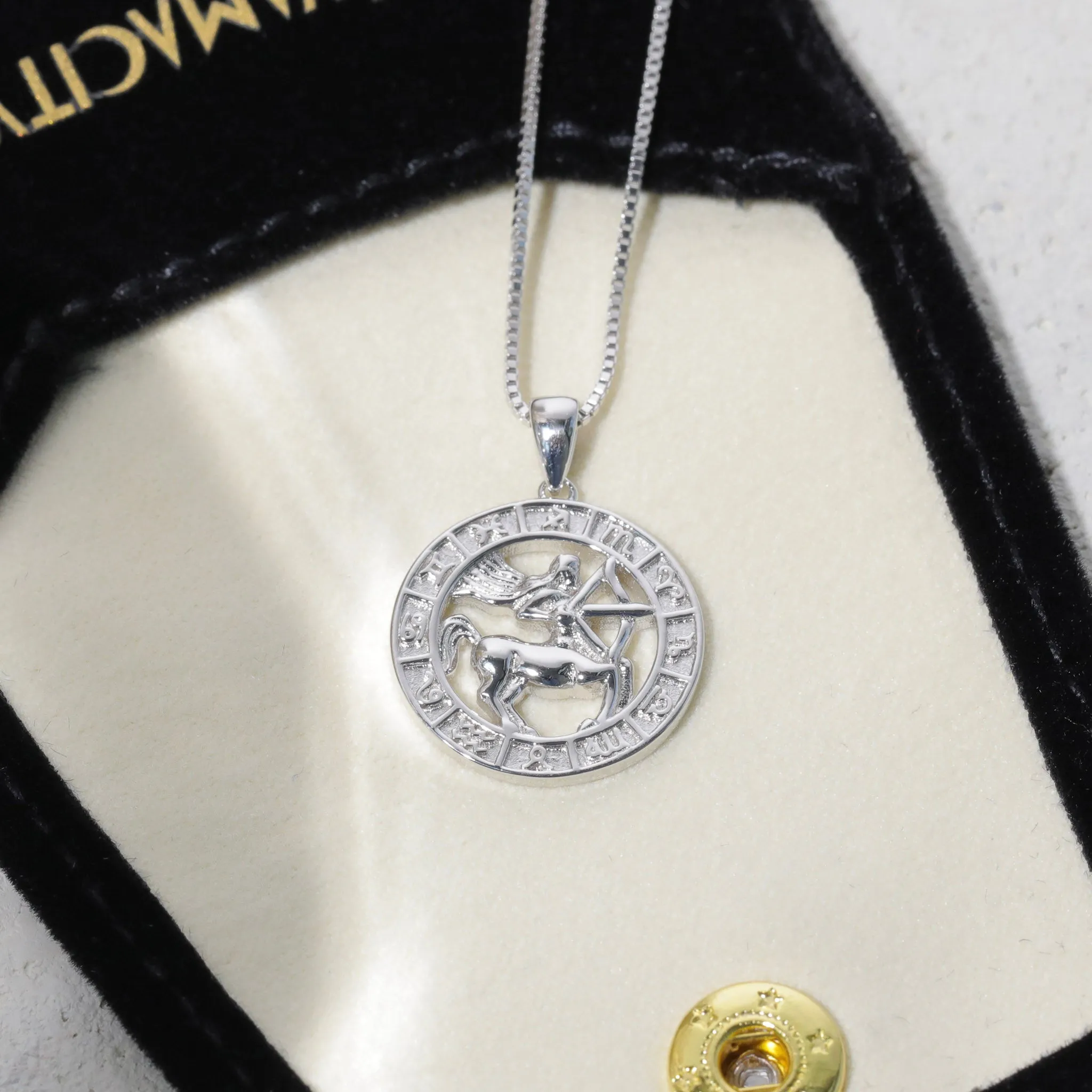 Zodiac Coin Necklace